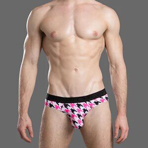 Andrew Christian Houndstooth Brief w/Almost Naked